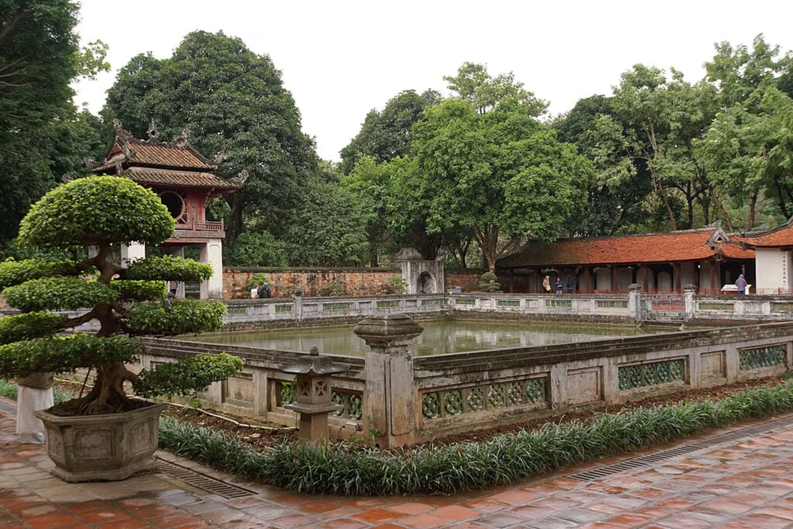Temple of Literature Courtyard
